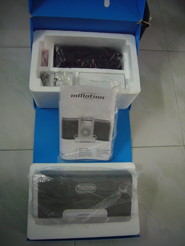 ขออนุญาติขาย ลำโพง DOCK in Motion ของ ALTEC LANSING อุปกรณ์ยกกล่อง ราคา