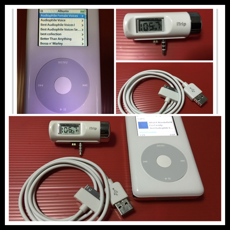 Vintage Apple iPod Colour Classic 4th Generation White (20 GB) + iTrip