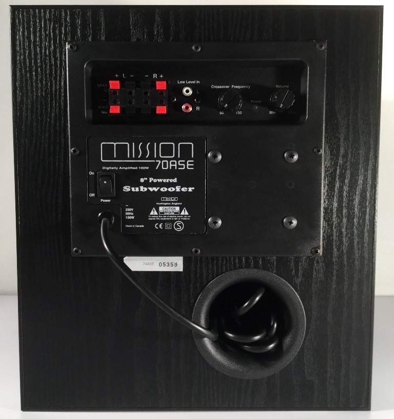 Mission 70ase hot sale subwoofer