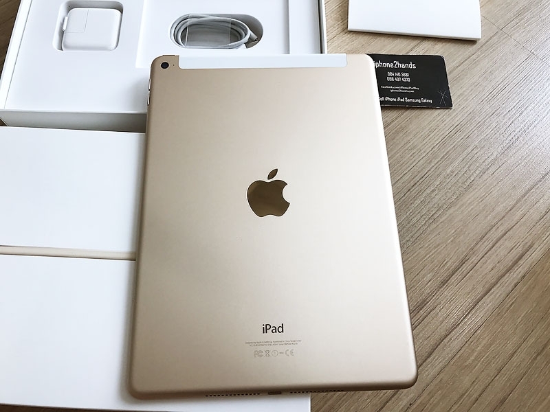 iPad Air2 สีทอง 128gb Cellular Wifi ประกันเหลือ 11 เดือน ราคาถูก - เว็บ