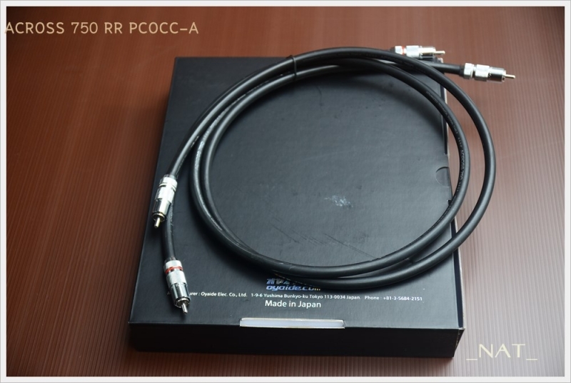 ขายสายสัญญาณ OYAIDE ACROSS 750 RR PCOCC-A conductor  เว็บบอร์ดหูฟังมั่นคง munkonggadget