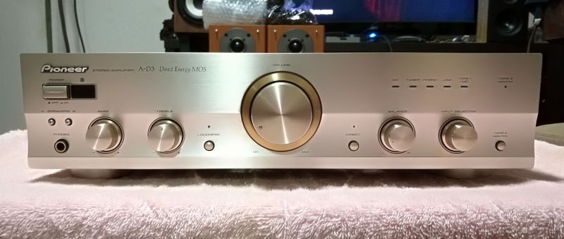 ขาย Integrated Amplifier. PIONEER A-D3 สภาพสวย ใช้งานได้ปกติ เสียงดีครับ -  เว็บบอร์ดหูฟังมั่นคง munkonggadget