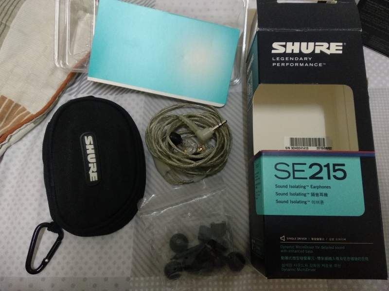 Shure se215 vs online bose soundsport