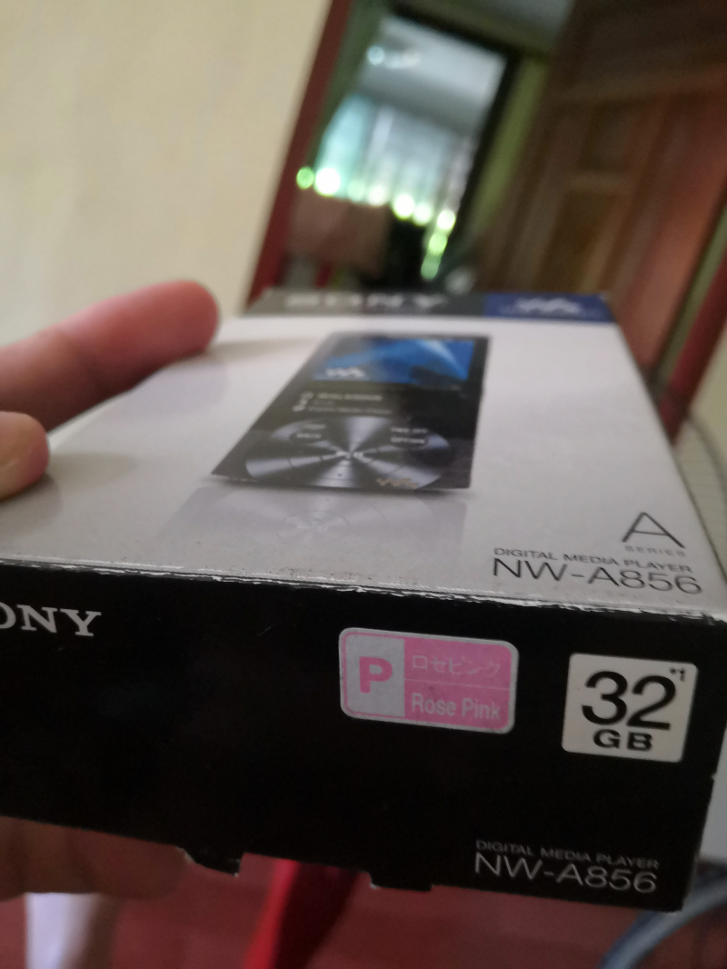 ขาย Sony Walkman nw-A856 32gb สี RoseGold - เว็บบอร์ดหูฟังมั่นคง