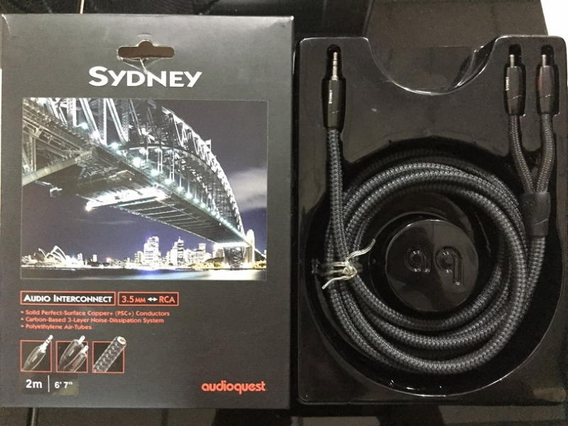 FS] สายสัญญาณ - AudioQuest - Sydney mini to rca (2.0 M) - เว็บ