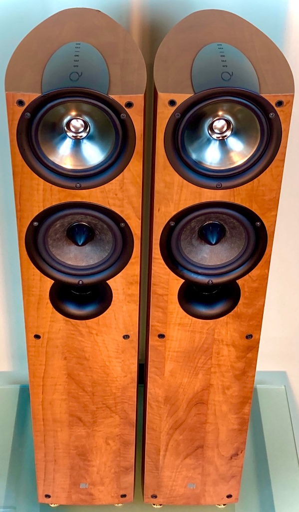 kef iq5 floor standing speakers