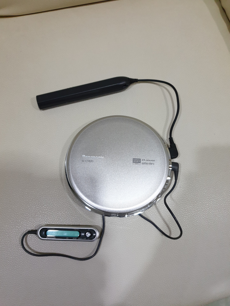 ขายPortable CD Player:Panasonic SL-CT820 - เว็บบอร์ดหูฟังมั่นคง