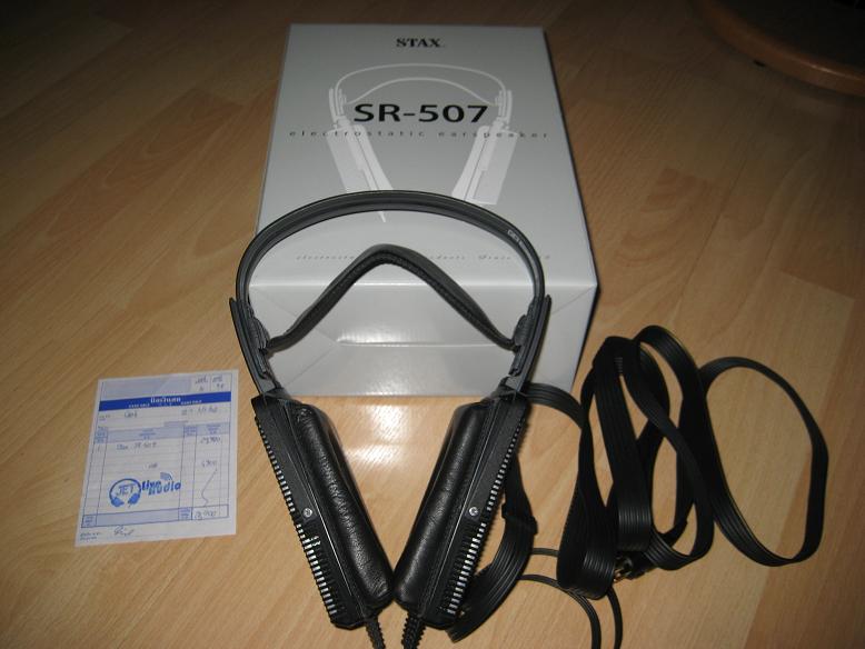 ขออนุญาตเฮียขายสายหูฟัง STAX SR-507 สภาพใหม่มากๆครับ - เว็บบอร์ดหูฟัง