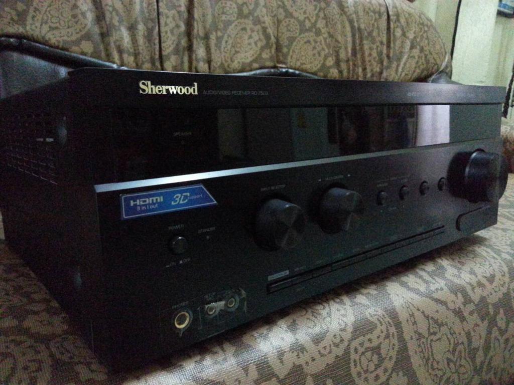 ขออนุญาตเฮียขาย AVR sherwood rd7503 รุ่นท็อปในอดี เว็บบอร์ดหูฟัง