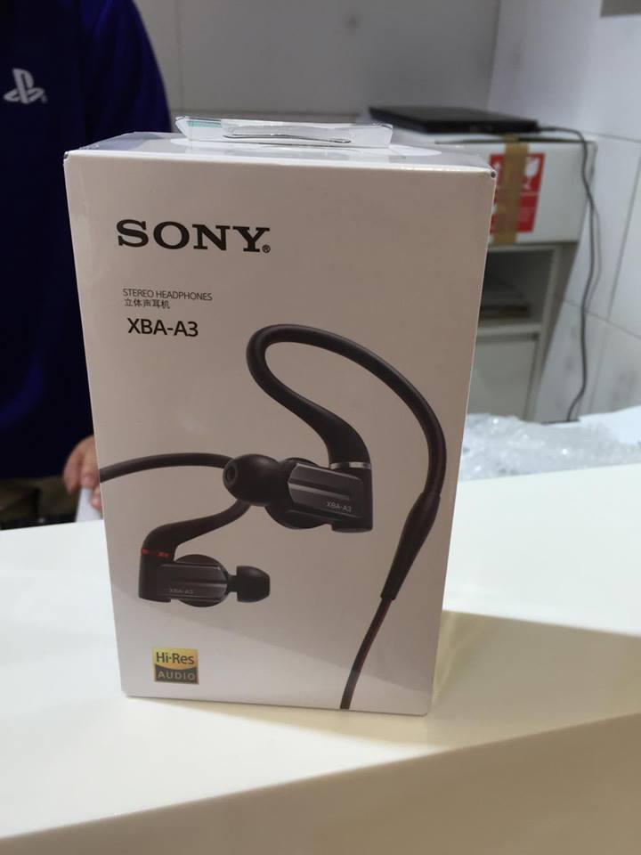Sony XBA a3 ประกันศูนย์ไทย ใหม่แกะกล่อง - เว็บบอร์ดหูฟังมั่นคง